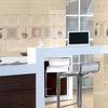 Керамическая плитка Porcelanite 7015-7016-7017 в интерьере
